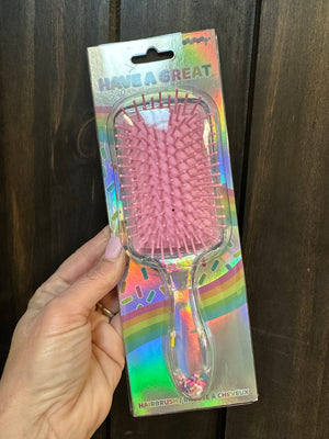 Girl's Hair Brush- "Sprinkles"