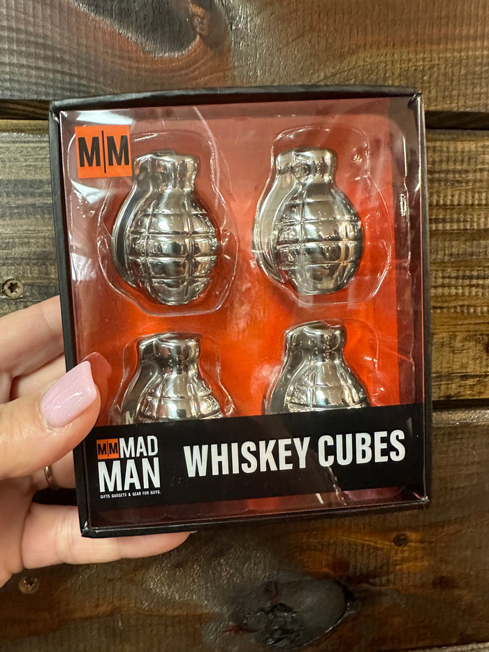 Men's Accessories- "Grenades" Whiskey Cubes