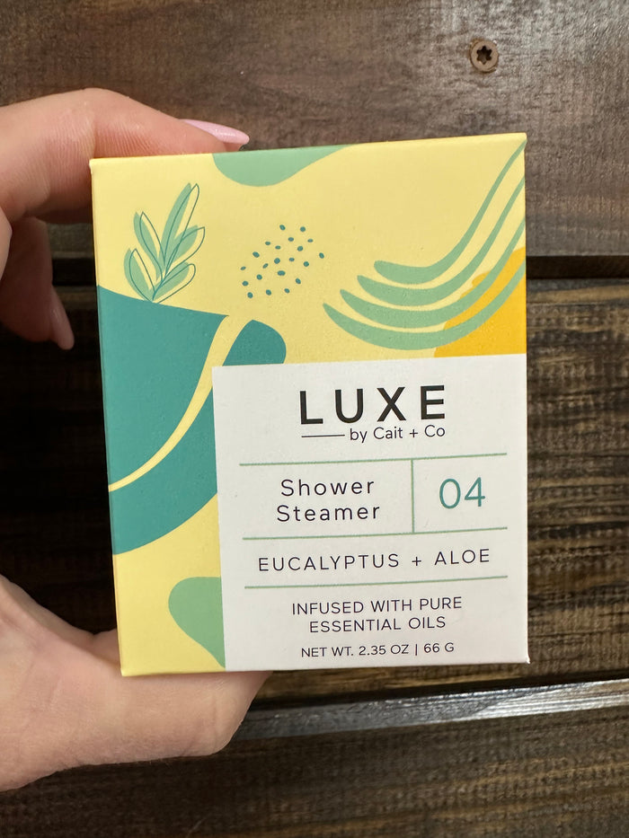 Shower Steamer- Eucalyptus + Aloe