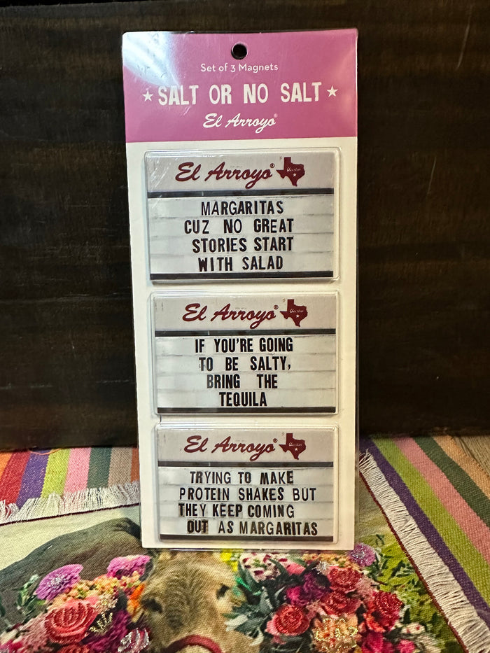 El Arroyo Magnet Set- "Salt Or No Salt"