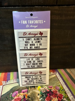 El Arroyo Magnet Set- "Fan Favorites"
