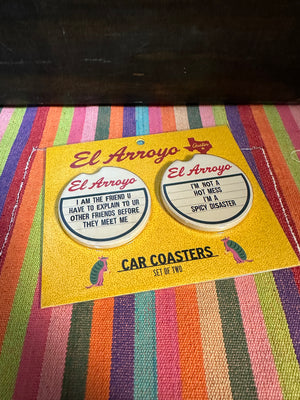 El Arroyo Car Coaster Set- "Spicy Disaster"
