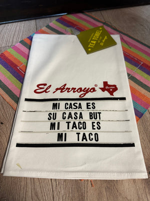 El Arroyo Kitchen Towels- "Mi Taco"