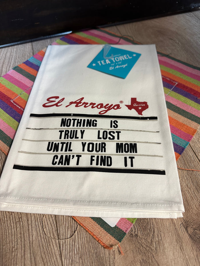 El Arroyo Kitchen Towels- "Truly Lost"