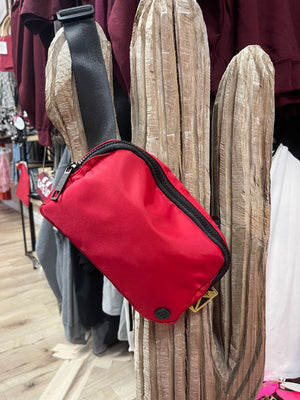 Iris Bum Bag Purses- Red