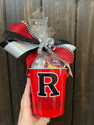 Candy Buckets- "R: Rosehill Christian School"
