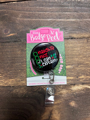 Badge Reels- "I Can Explain" Button