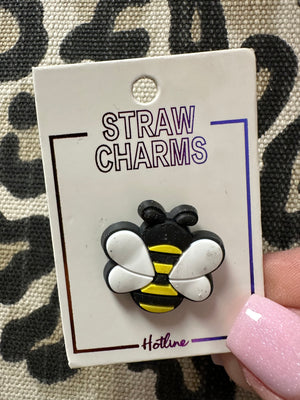 Straw Charms- "Bumblebee"