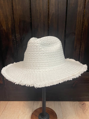 Mini Floppy Hat- White