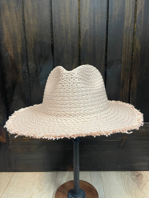 Mini Floppy Hat- Peach