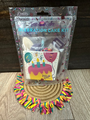 Insta Cake Kits- Celebration; Double Chocolate