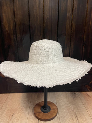 Floppy Hat- White