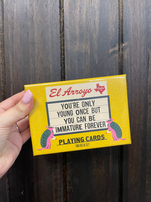 El Arroyo Playing Cards- "Game Night"