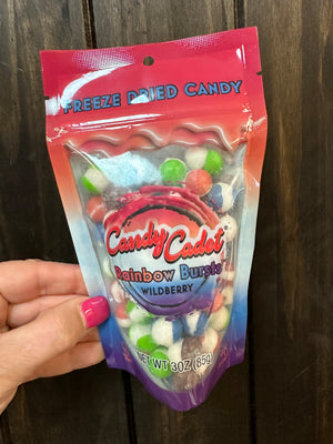 Candy Cadet; Freeze Dried- "Wild Berry" Rainbow Burst (Small)