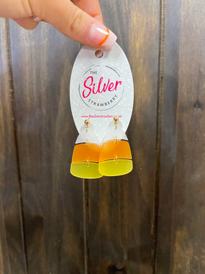 Glossy Acrylic- "Candy Corn" Matte