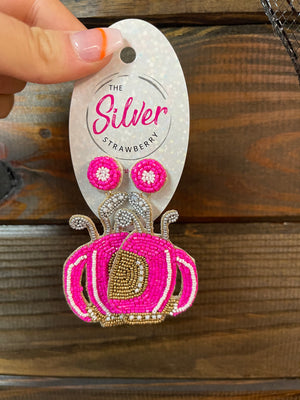 Sugar Crush Earrings- "Golf Bag" Pink