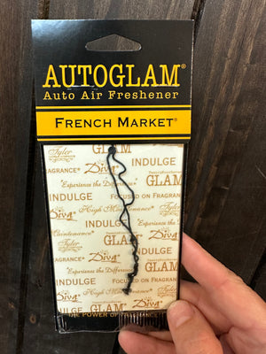 Auto Glam Air Fresheners- French Market