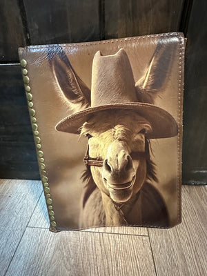 Notebook- Donkey W/ Hat