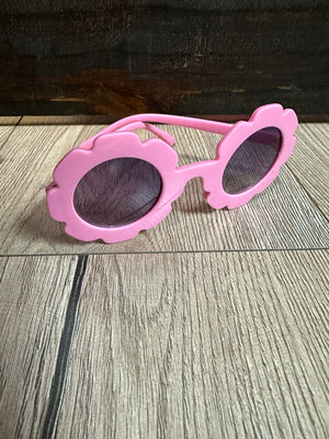 Kid Sunglasses- "Flower Shape" Pink