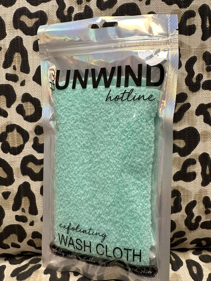 Exfoliating Wash Cloth- Teal