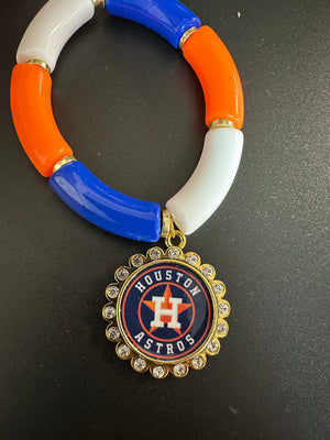 Kimmy Bracelets- "Houston Astros" Charm