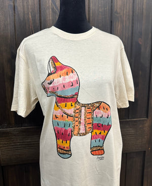 "Party Piñata Donkey" Rhinestone Tee