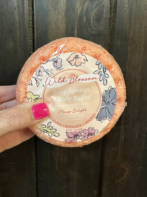 "Wild Blossom" Body Buffer- Mango Delight