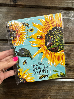 Spiral Notebook- "Bee Kind.. Humble.. Happy.."
