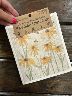 Swedish Cloth Set- "Breath; Flowers"
