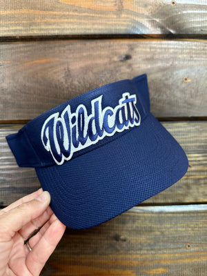 "Wildcats Patch" Navy Visor Hat