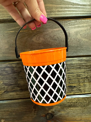 "Game Day" Buckets- "Basketball" Net