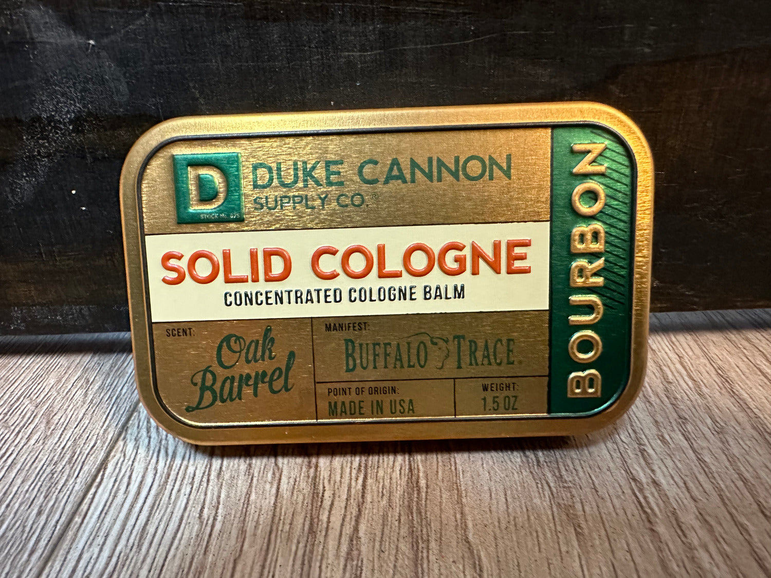 Duke cannon 2024 buffalo trace cologne