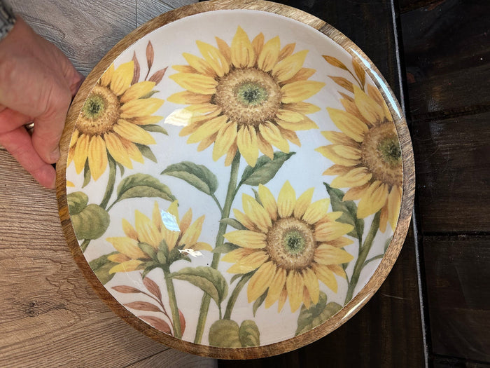Kitchen Goods- "Sunflower Nest" Large Bowl