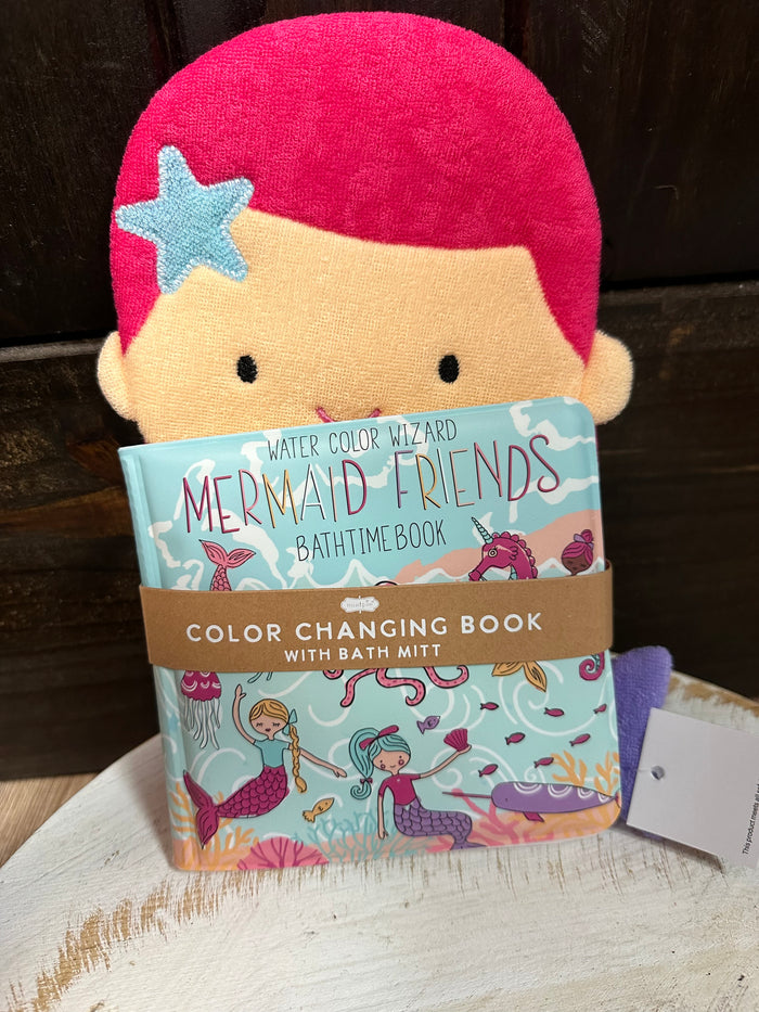 Bath Book Set- "Mermaids"