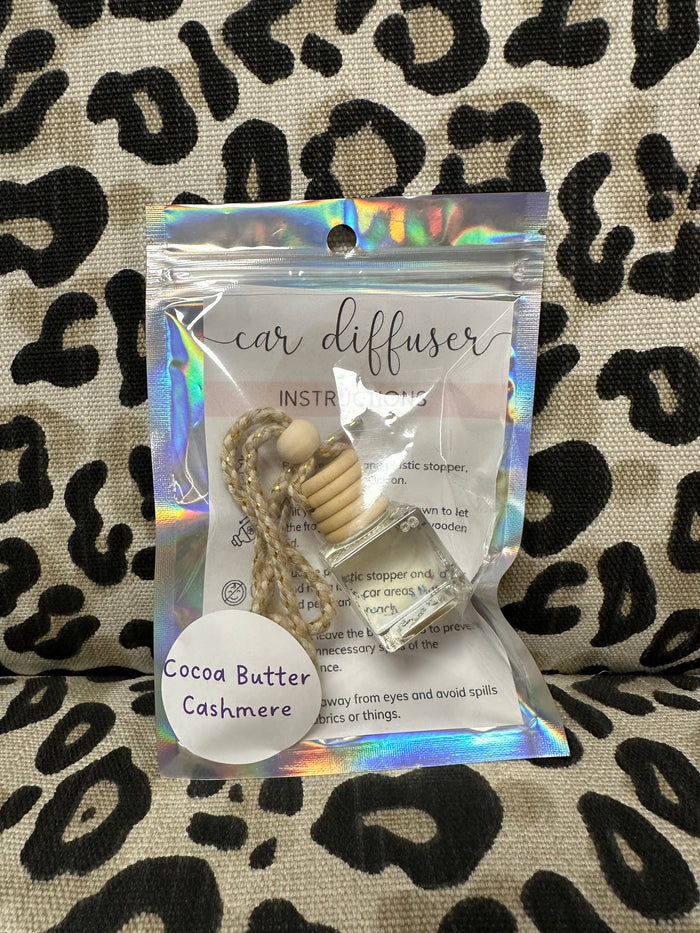 "Shea" Car Diffuser- "Cocoa Butter Cashmere"