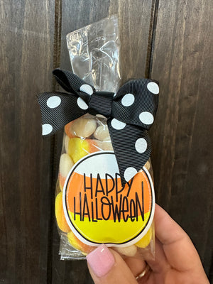 "Oh Sugar Candy" Bags- "Happy Halloween" Candy Corn Gummies