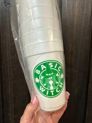 Styrofoam Cups- "Basic Witch"