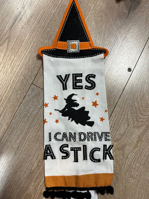 Kitchen Towels- "I Can Drive A Stick"