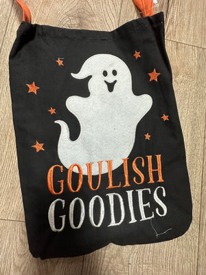 Trick Or Treat Bags- "Goulish Goodies"