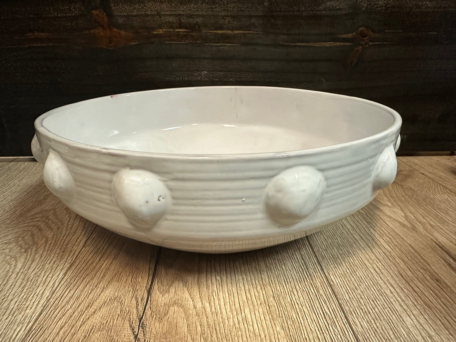 Mud Pie Beaded Serving Bowl