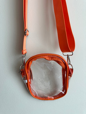 Elliot Crossbody- Orange