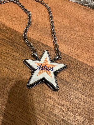 Charlie Necklaces- "Astros" Star