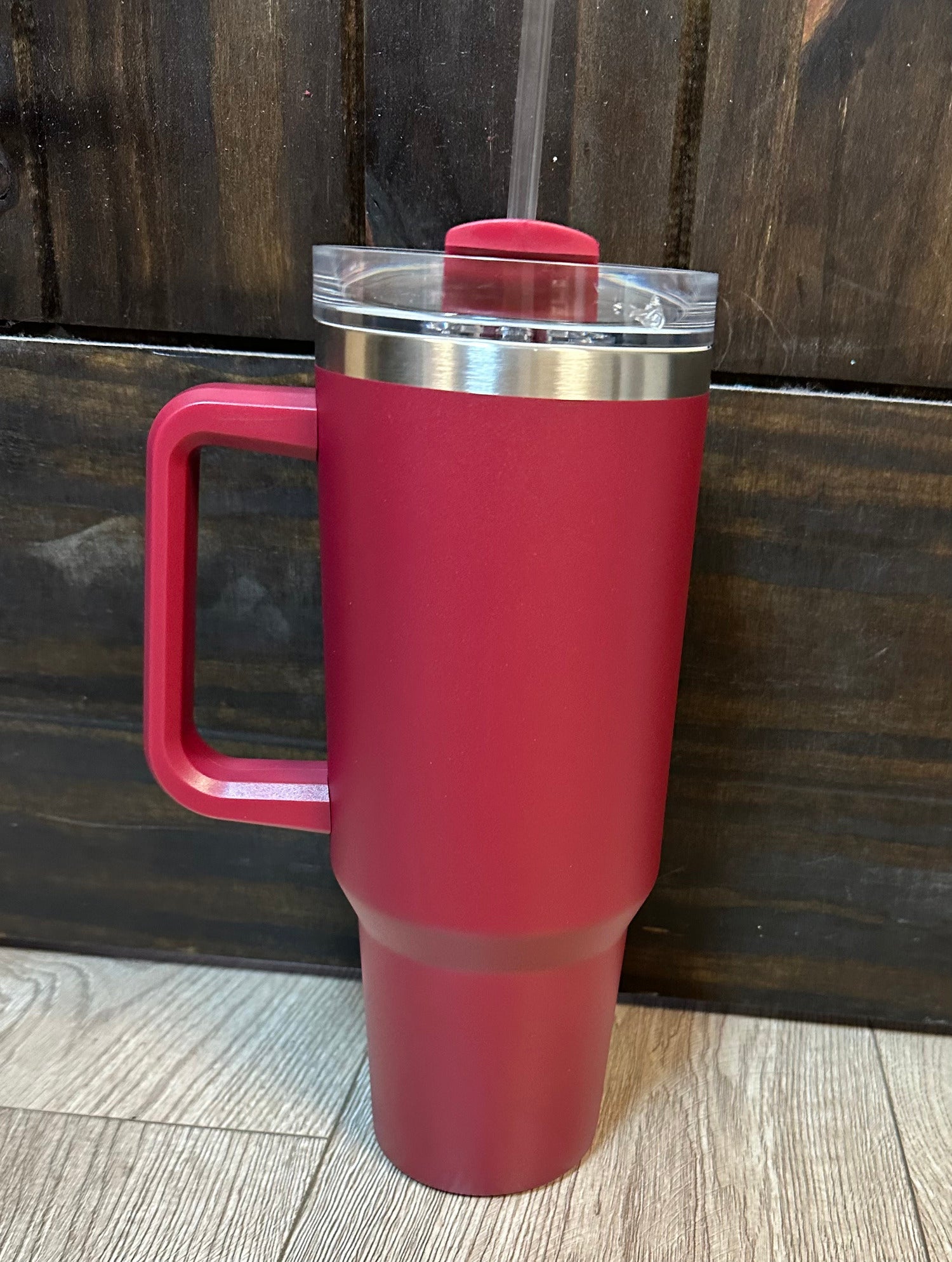 Handle Insulated Cup- Coral (40oz) – The Silver Strawberry
