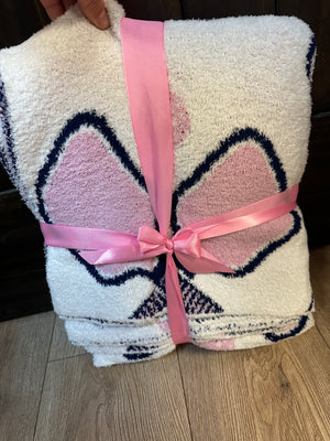 OB Blanket- Pink Pickleball Blanket