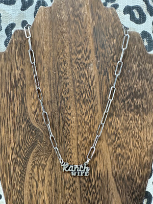 Ada Necklace- "Ranch Wife"