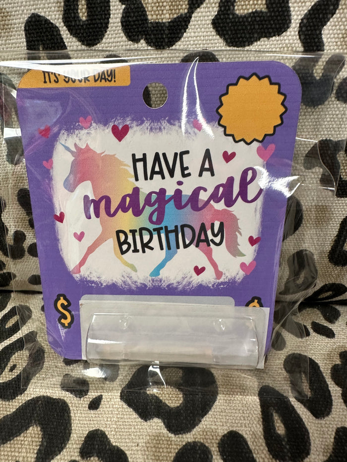 Money Cards- "Have A Magical Birthday"