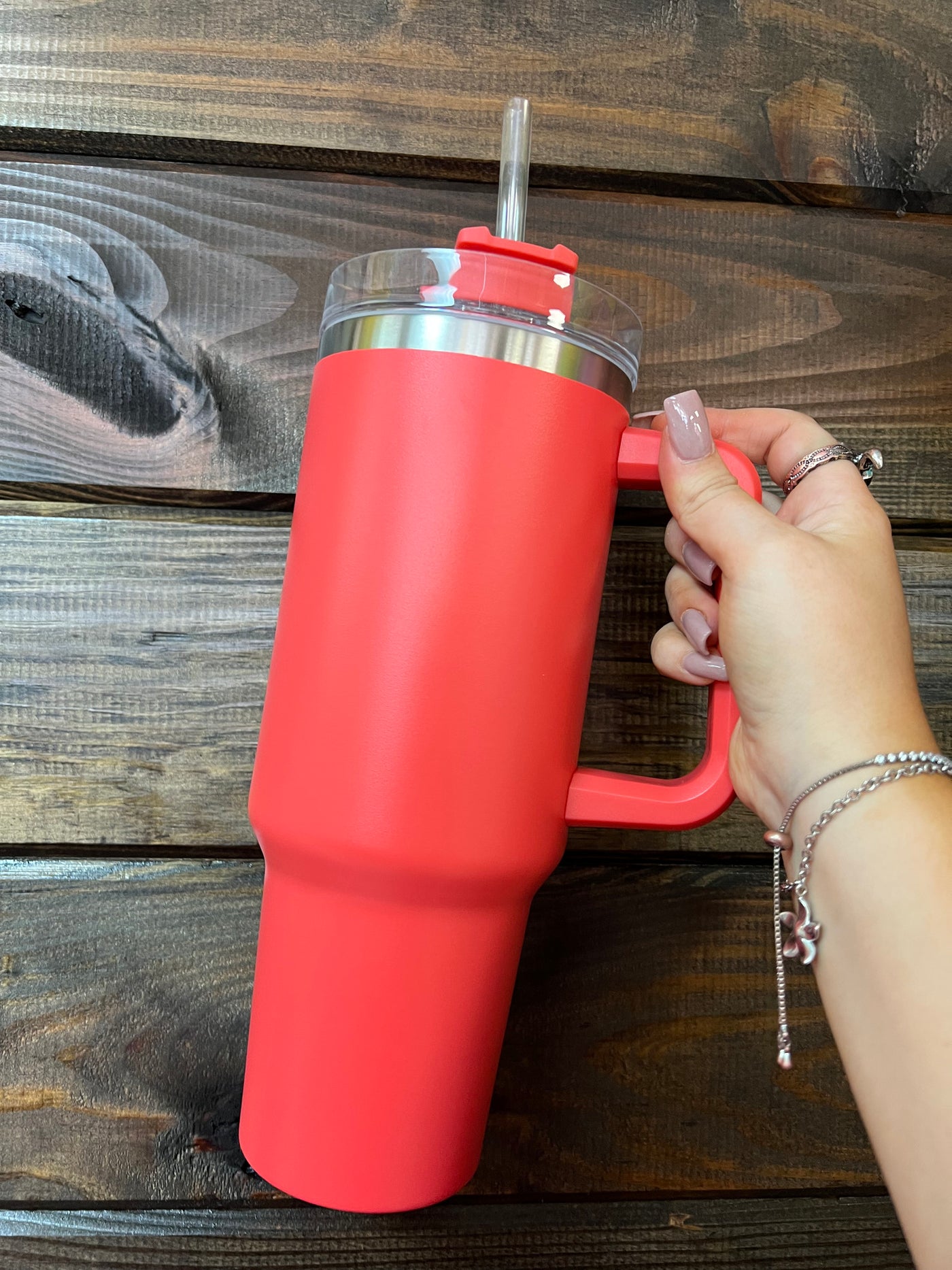 Stanley Adventure 40oz Stainless Steel Quencher Tumbler - Coral