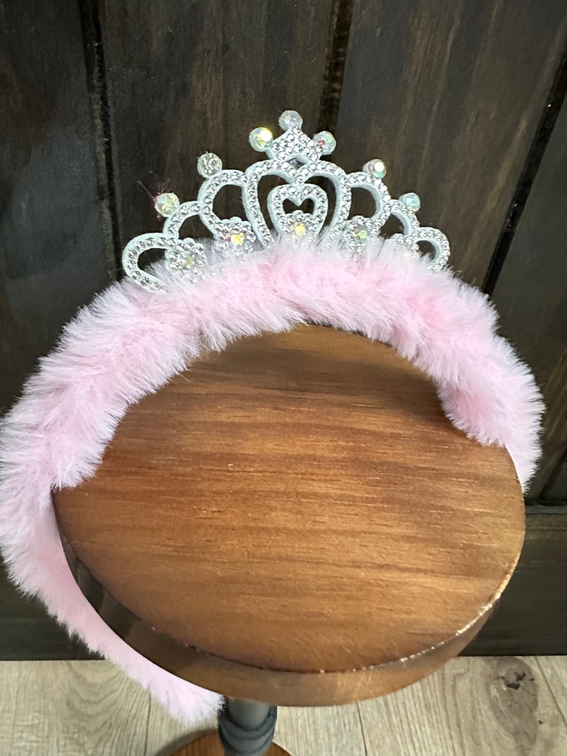 Pink Lace Mini Crown – itsmypartykids