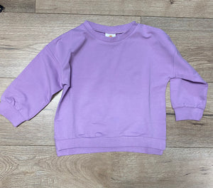 Kids (Cotton) Sweatshirt- Lavender