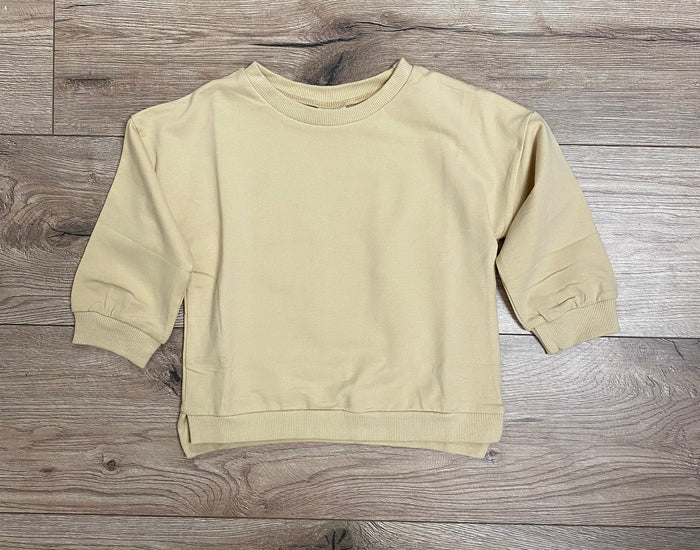 Kids (Cotton) Sweatshirt- Beige